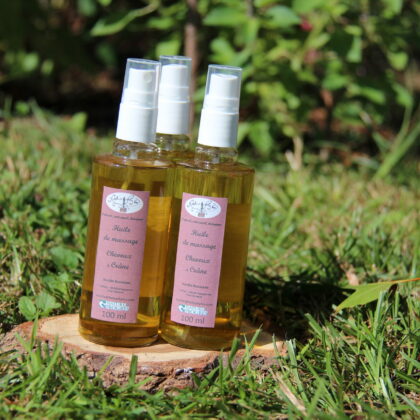 Huile de massage Cheveux