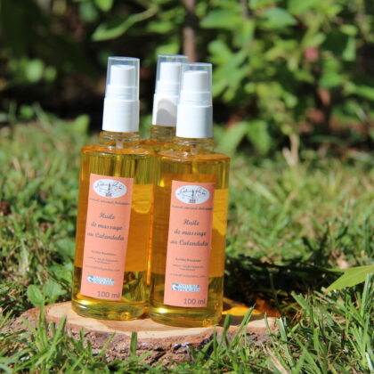 Huile de massage au Calendula